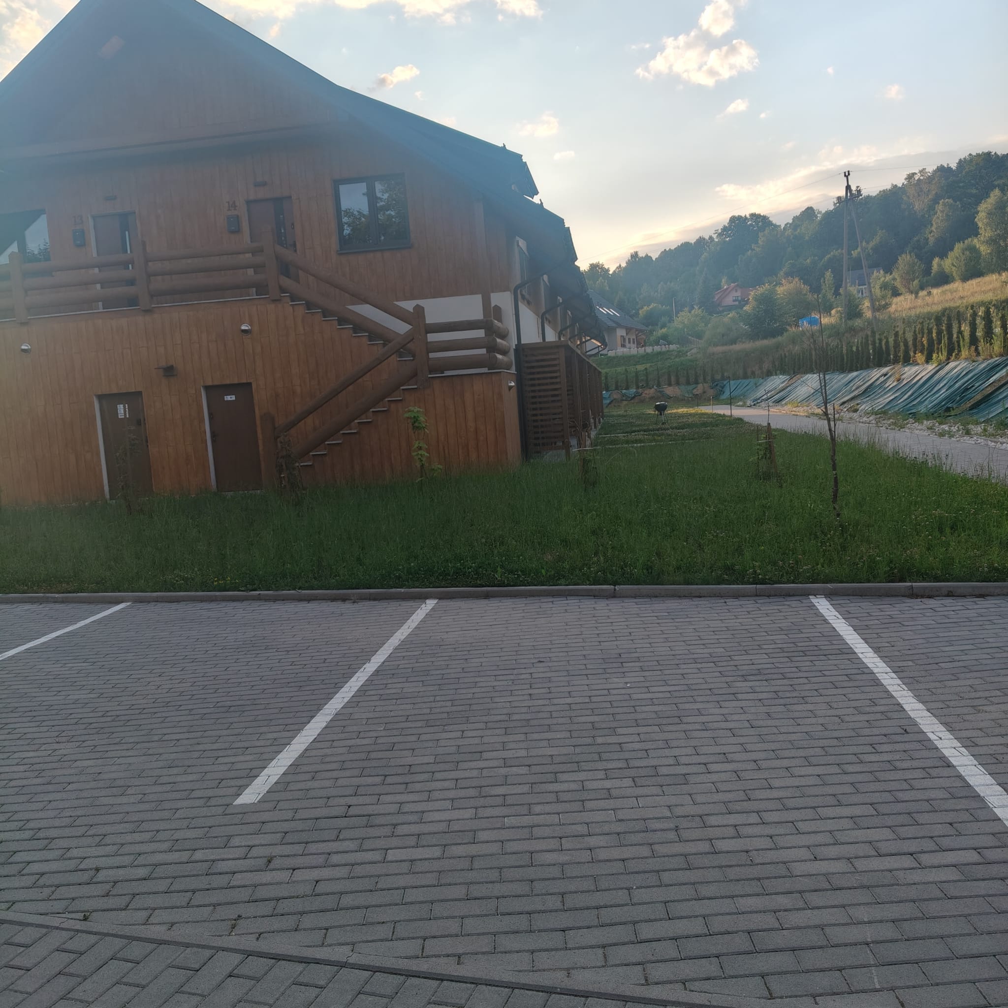 Prywatny parking